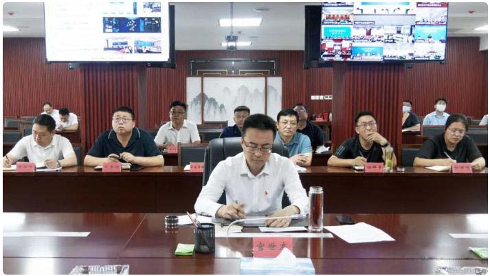 我市組織收看石家莊市數(shù)字化應急指揮中心啟用暨防汛調度模擬演練活動